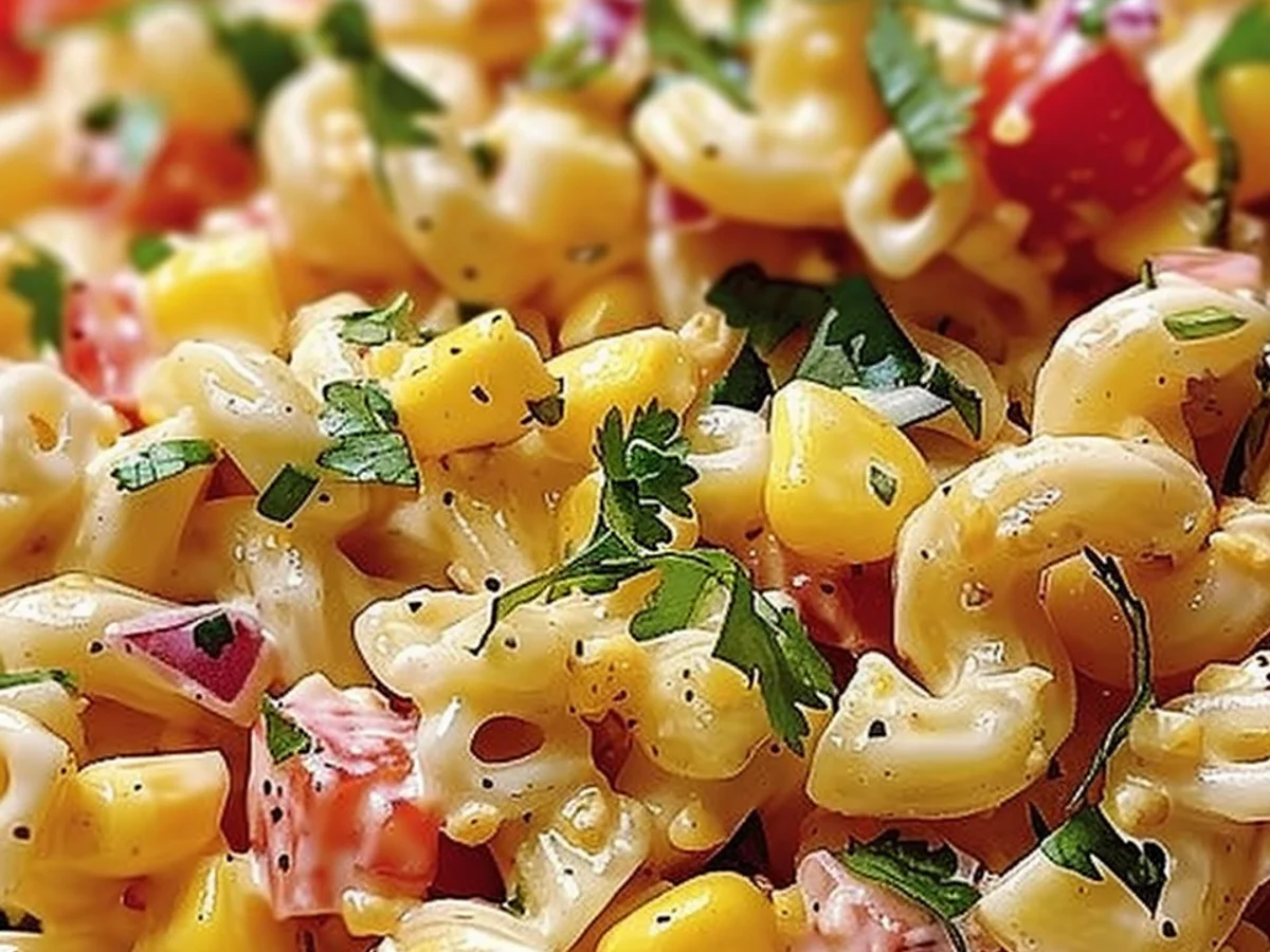 Mexican Street Corn Pasta Salad: A Flavorful Twist Awaits!