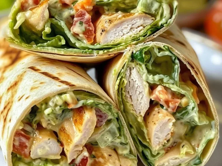 Chopped Chicken Caesar Salad Wrap Recipe You’ll Love! 2 recipe 1751457382323