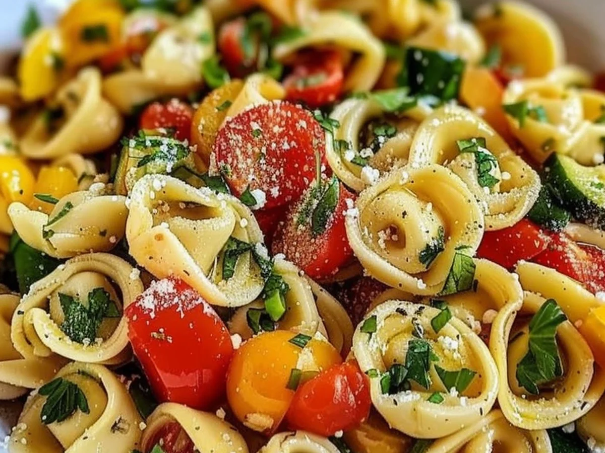 Tortellini with Summer Veggies