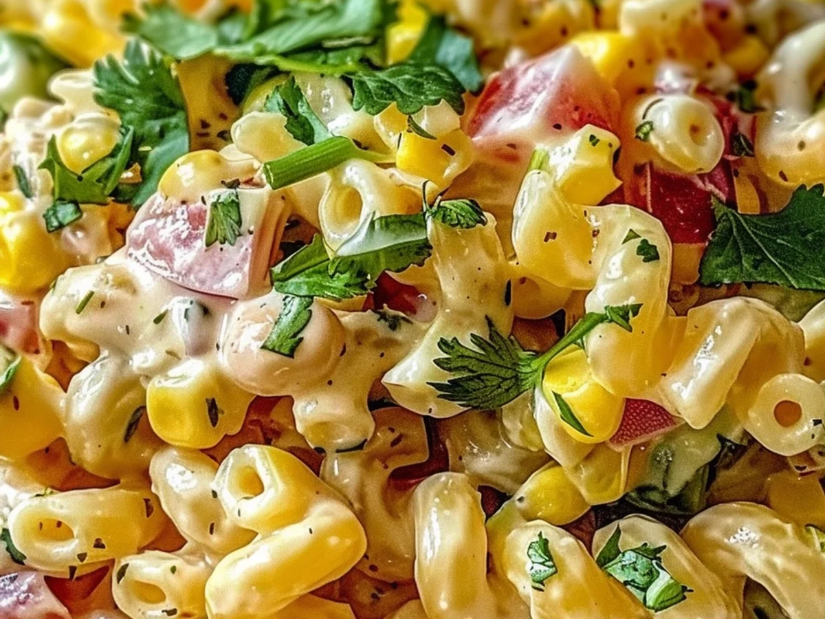 Tasty Mexican Street Corn Pasta Salad You’ll Love!