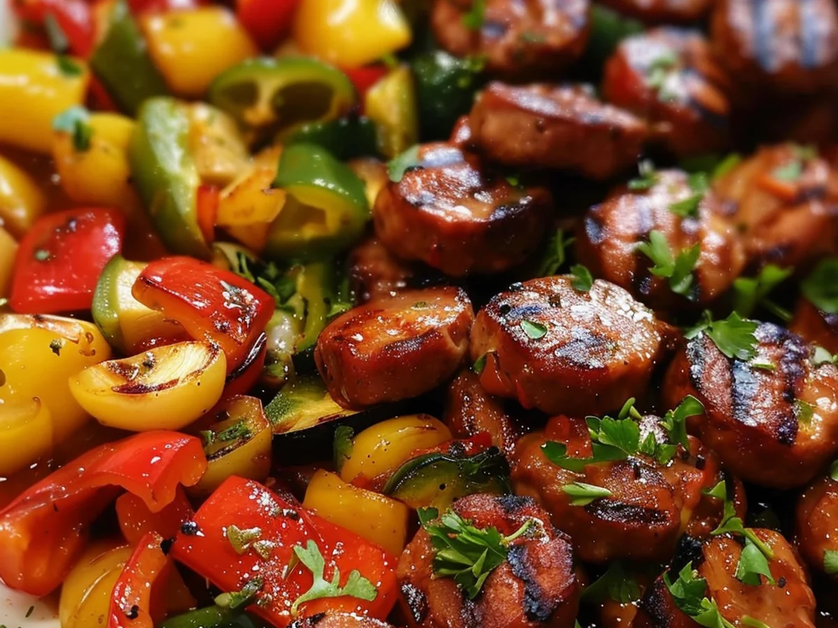 Sausage and Veggies Skillet: A Flavorful One-Pan Delight!