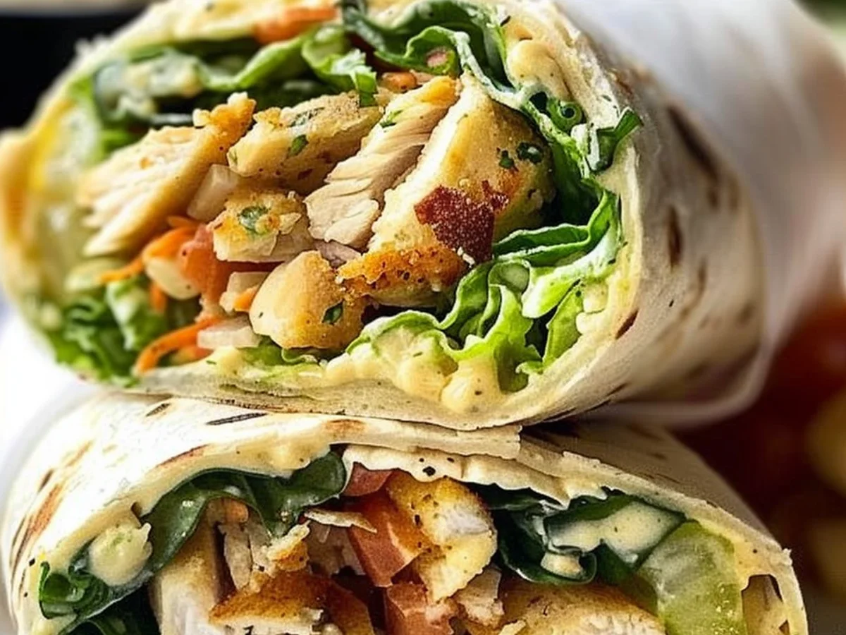 Chicken Caesar Wrap: Discover the Ultimate Recipe!
