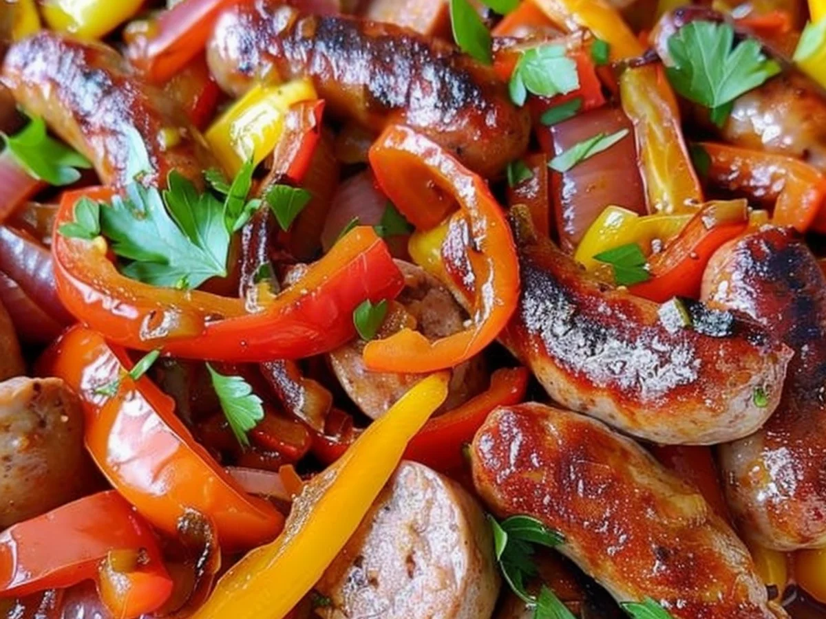 Polish Sausage Skillet: A mouth-watering One-Pan Wonder!