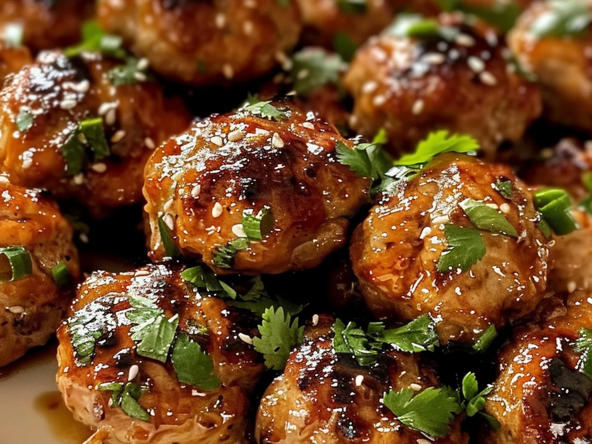 Honey Garlic Turkey Meatballs That Everyone Will Love!