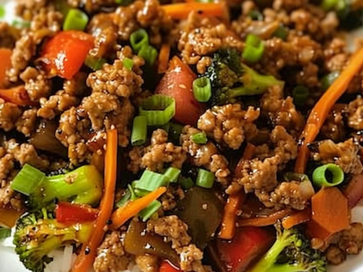 Ground Turkey Teriyaki Stir-Fry: A Quick, Tasty Delight!