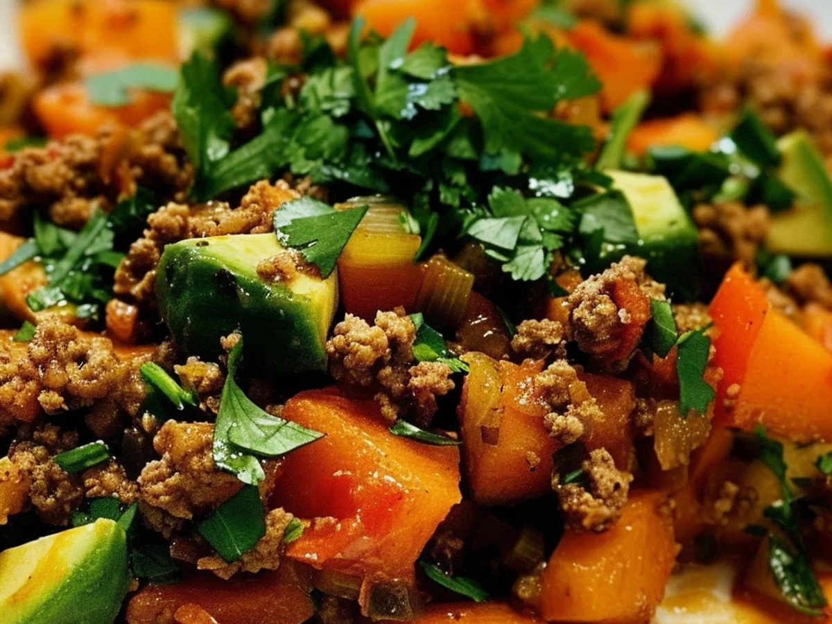 Ground Turkey Sweet Potato Skillet That You’ll Love!