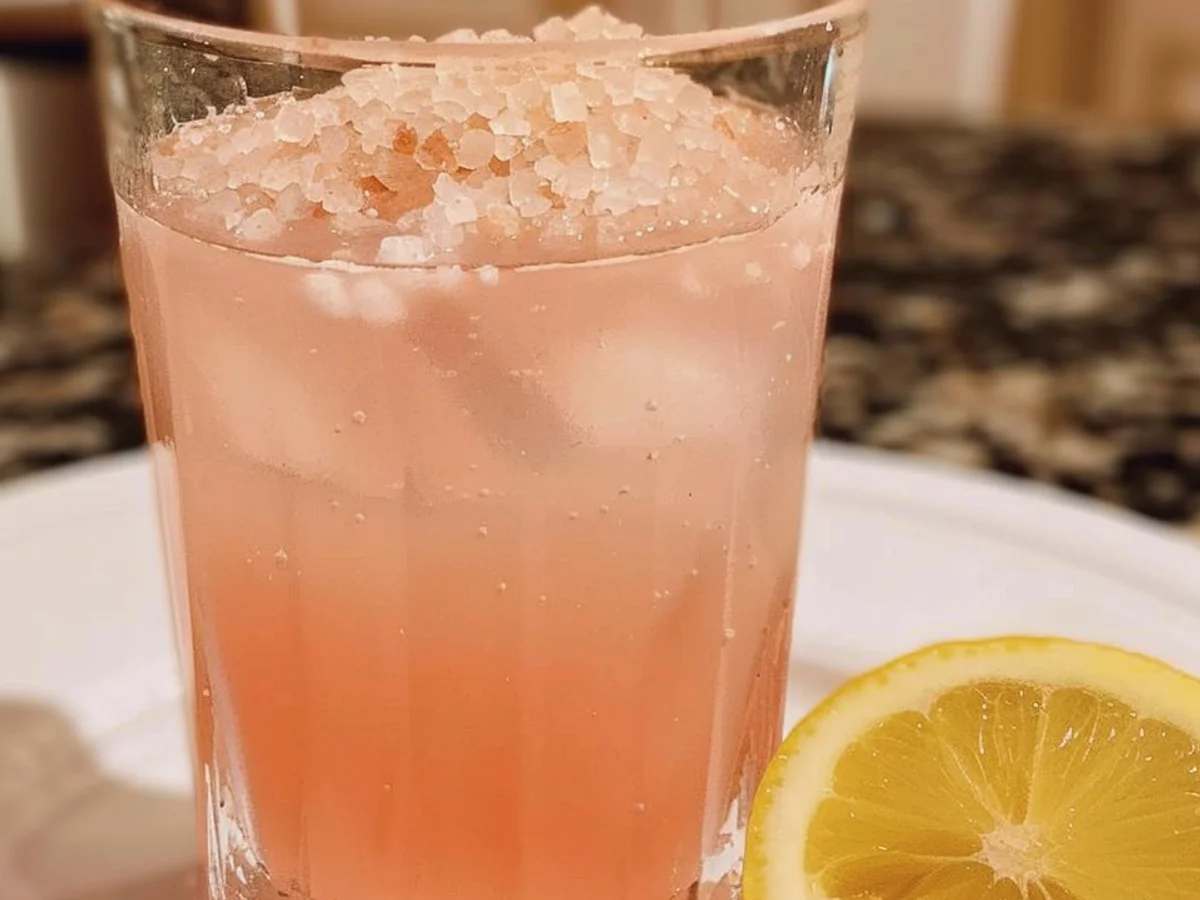 Pink Himalayan Salt Lemonade: Refresh Your Taste Buds!