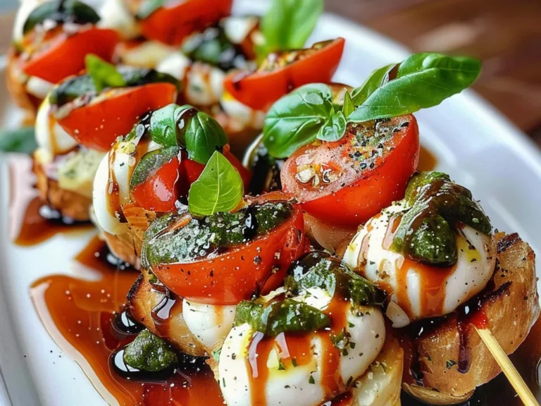 Mini Caprese Skewers: A flavorful Bite-Sized Treat! 2 recipe 1752332207467