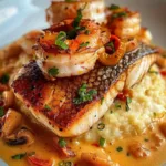 Red Snapper, Shrimp & Grits in Savory Cajun Cream Sauce! 2 recipe 1752526485734