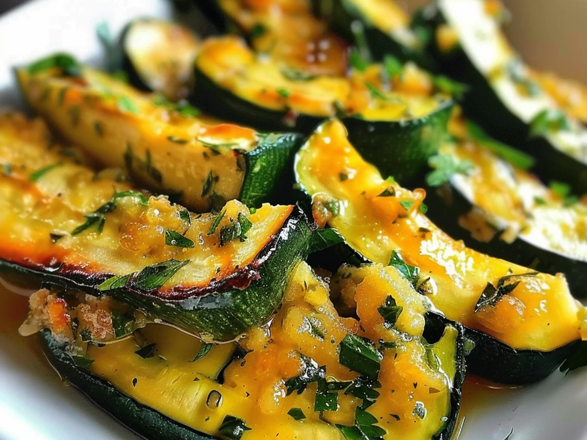 Easy Low Carb Garlic Butter Zucchini & Squash Delight!