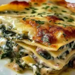 Creamy Spinach & Mushroom Lasagna That Everyone Loves! 2 recipe 1753400647989