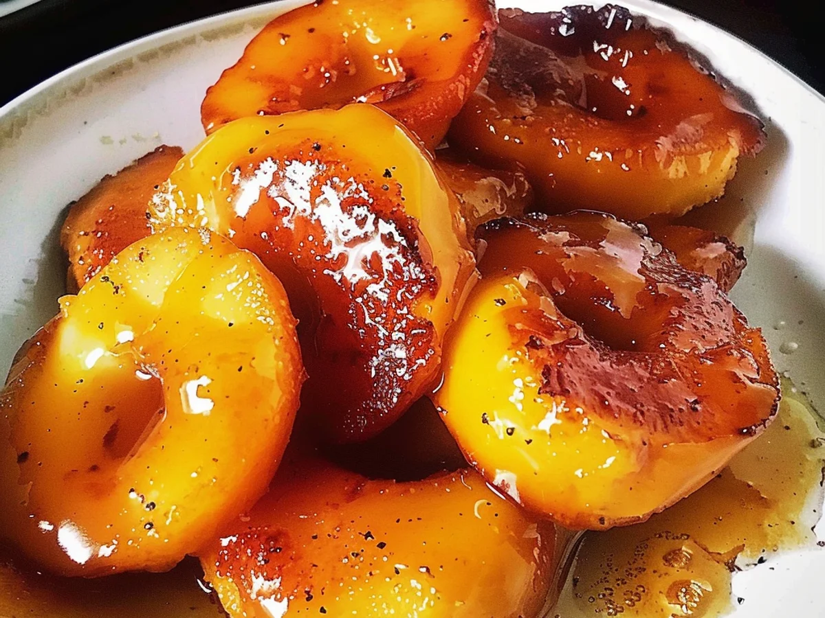 Pan Fried Peaches: A Sweet, Irresistible Delight!