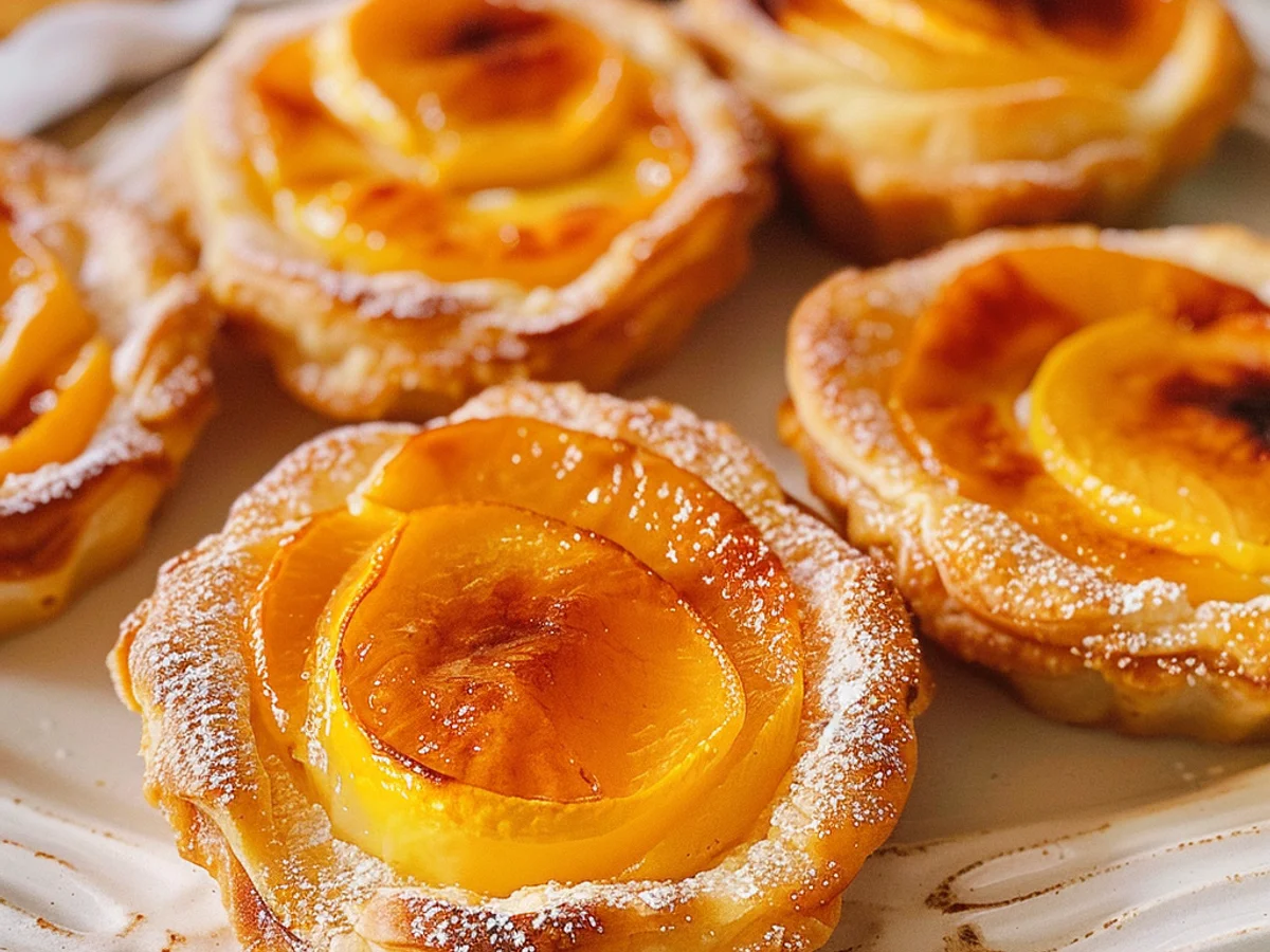 Mini Peach And Cream Cheese Tarts That Delight Your Tastebuds
