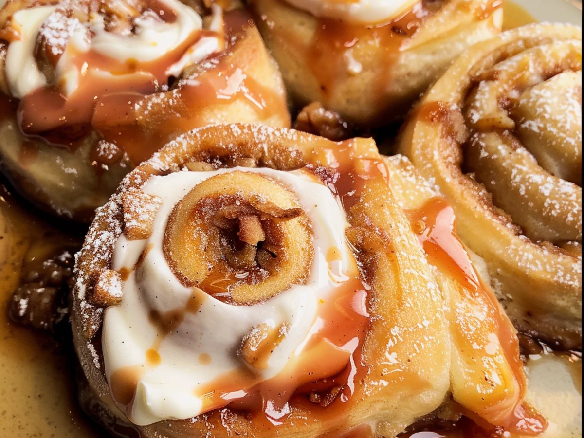 Peach Cobbler Cinnamon Rolls That Delight Every Bite!