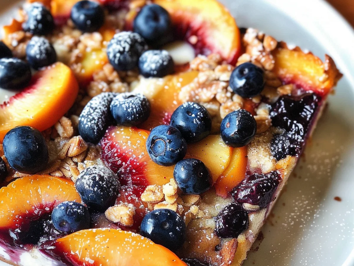 Peach And Blueberry Greek Yogurt Cake: A mouth-watering Treat!