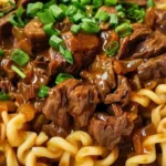 Easy Crockpot Beef Tips & Noodles Recipe You’ll Love! 2 recipe 1754513668681