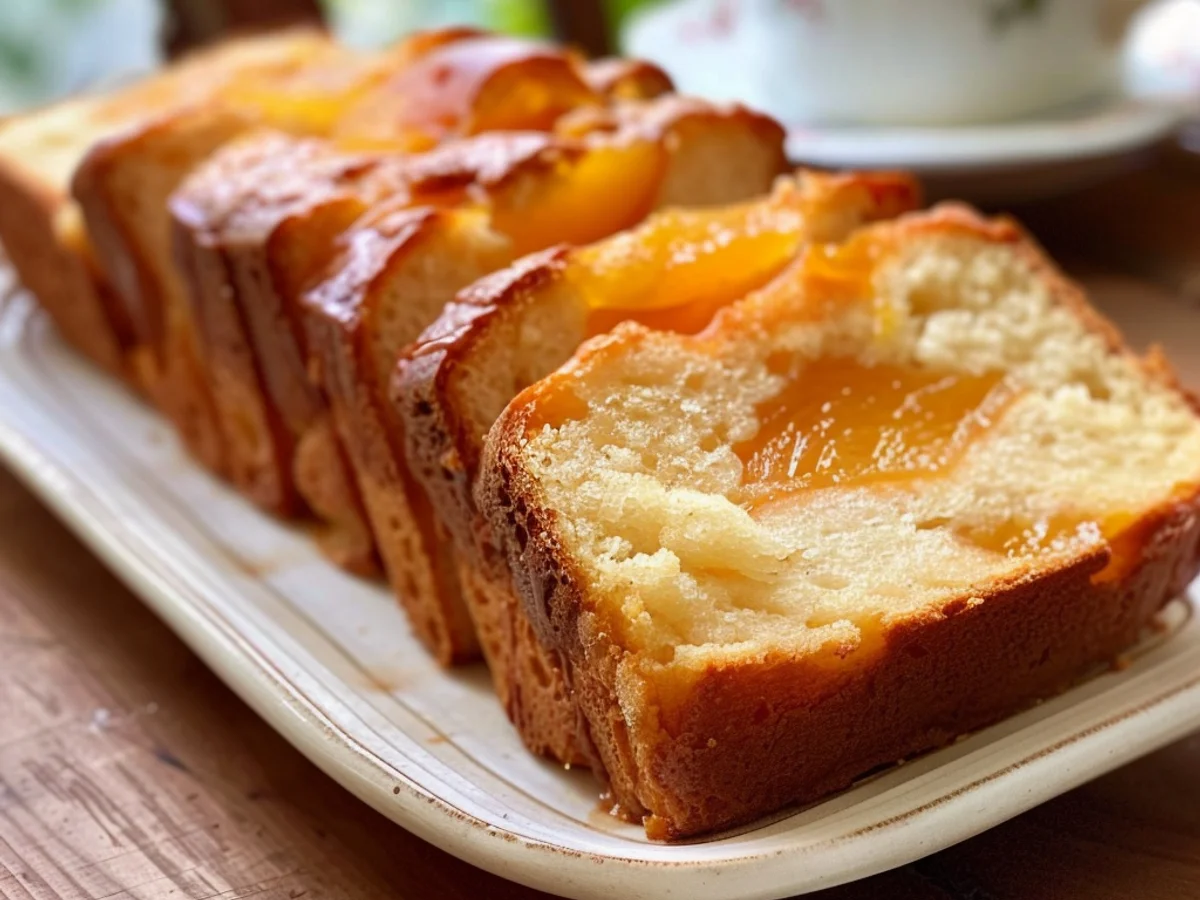 flavorful Peaches & Cream Cheese Loaf Recipe You’ll Love!