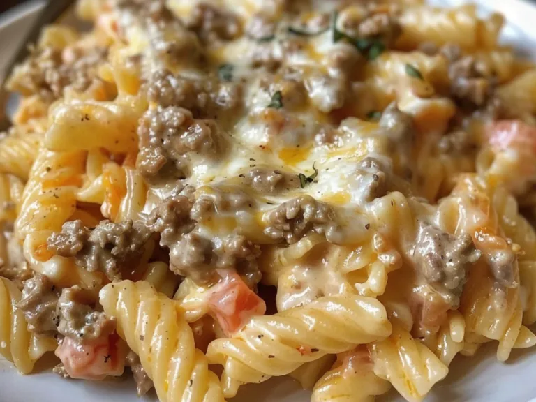 Creamy Rotel Pasta With Ground Beef Delivers yummy Flavor 2 recipe 1754514379649