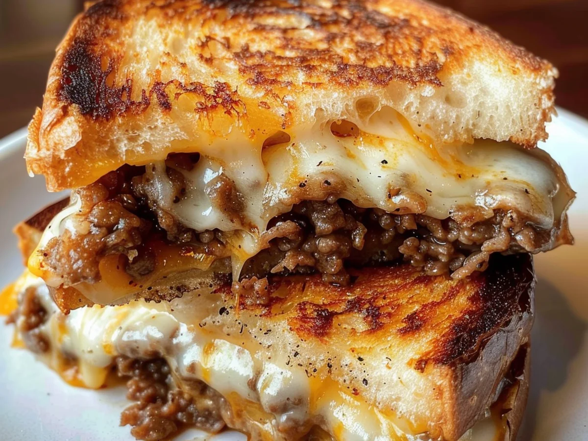 Irresistible Cheesy Patty Melts Recipe: Discover 4 Secrets!