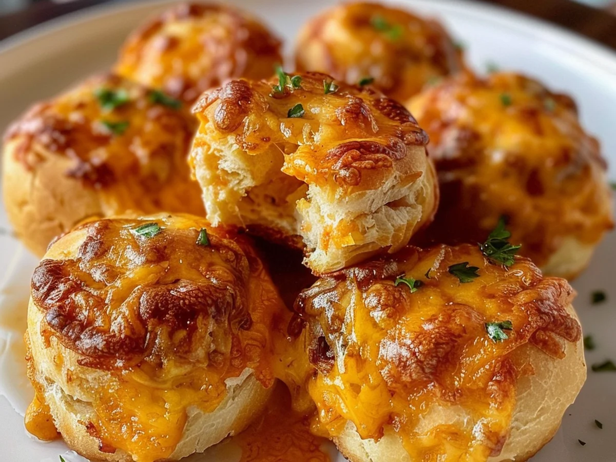 Cheesy Beef Biscuit Bombs That Will Blow Your Mind!