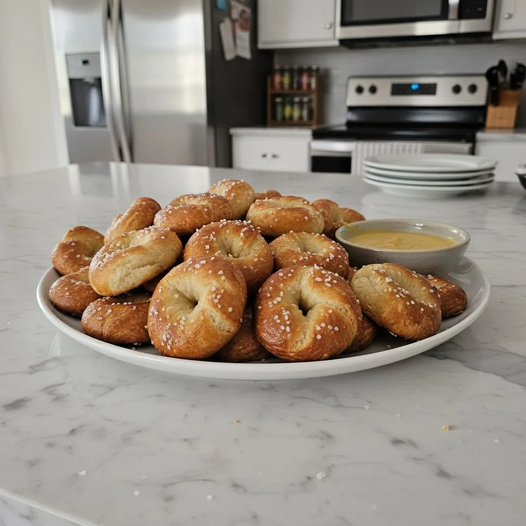Quick 10 Minute Pretzel Bites: Warm, Chewy & Fast 4 Recipe image
