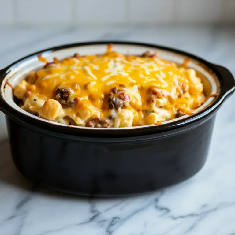 Homestyle Crock Pot Bowtie Casserole: Weeknight Comfort 6 Featured image for Homestyle Crock Pot Bowtie Casserole: Weeknight Comfort