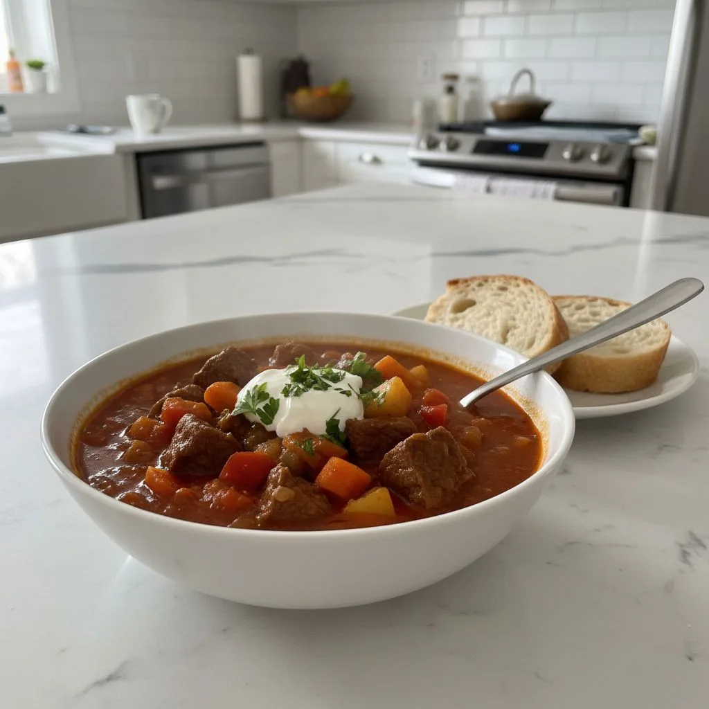 Hearty Hungarian Goulash Recipe for Dinner