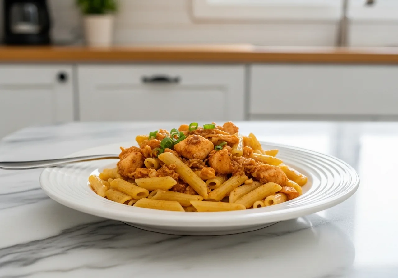 Spicy Cajun Chicken Pasta: A Quick Weeknight Fix 4 Recipe image