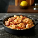 Creamy Cajun Shrimp & Sausage Alfredo: A Weeknight Delight 6 cajun shrimp and sausage alfredo featured