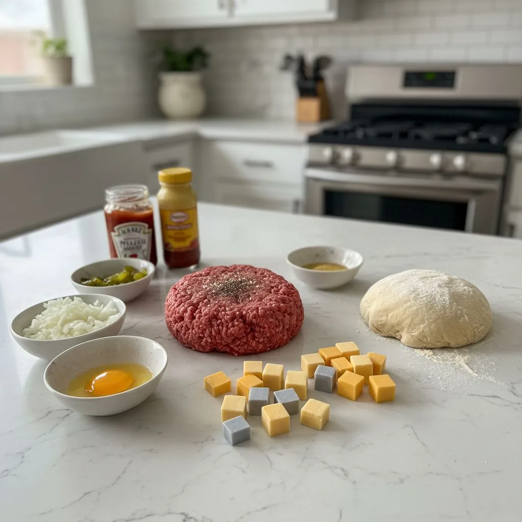 Cheeseburger Pretzel Bombs: Savory Bites for Game Night 5 Recipe image