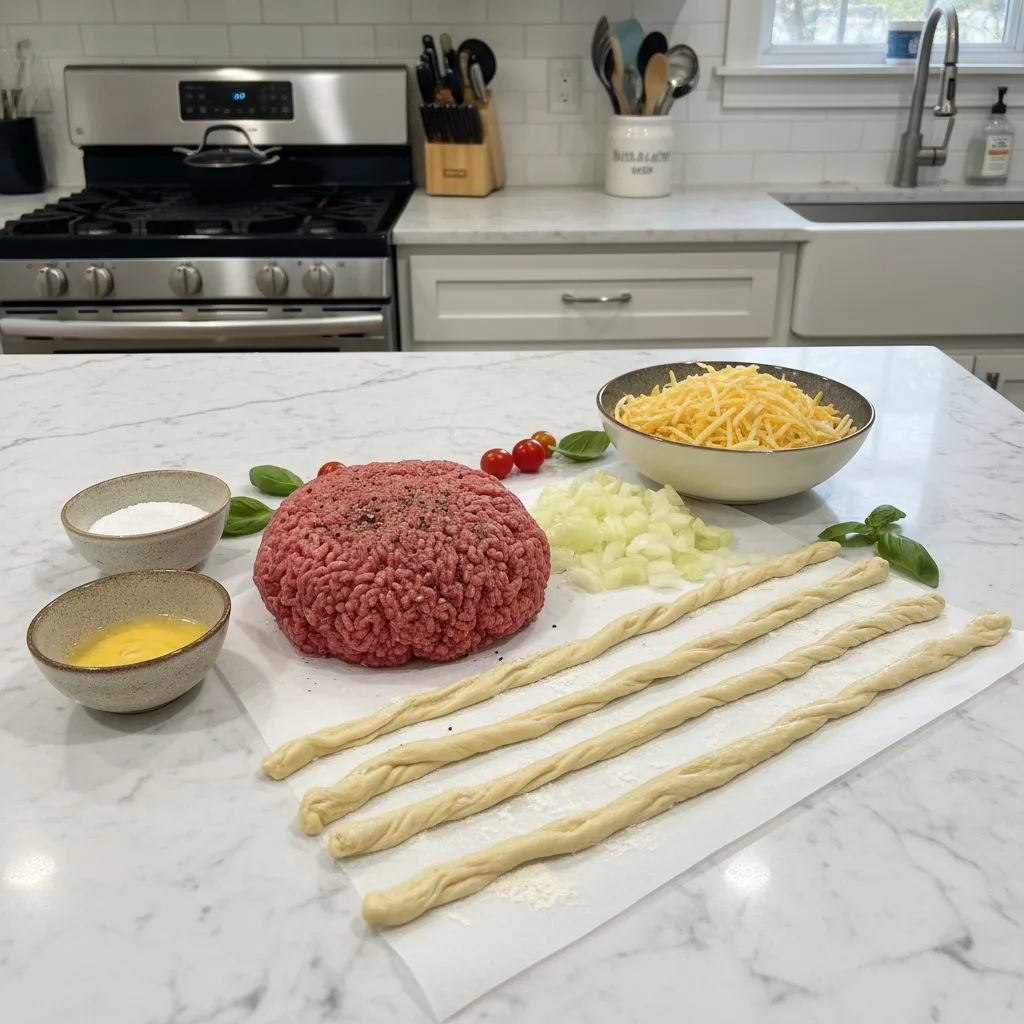 Cheeseburger Pretzel Bombs: Savory Handheld Bites 5 Recipe image