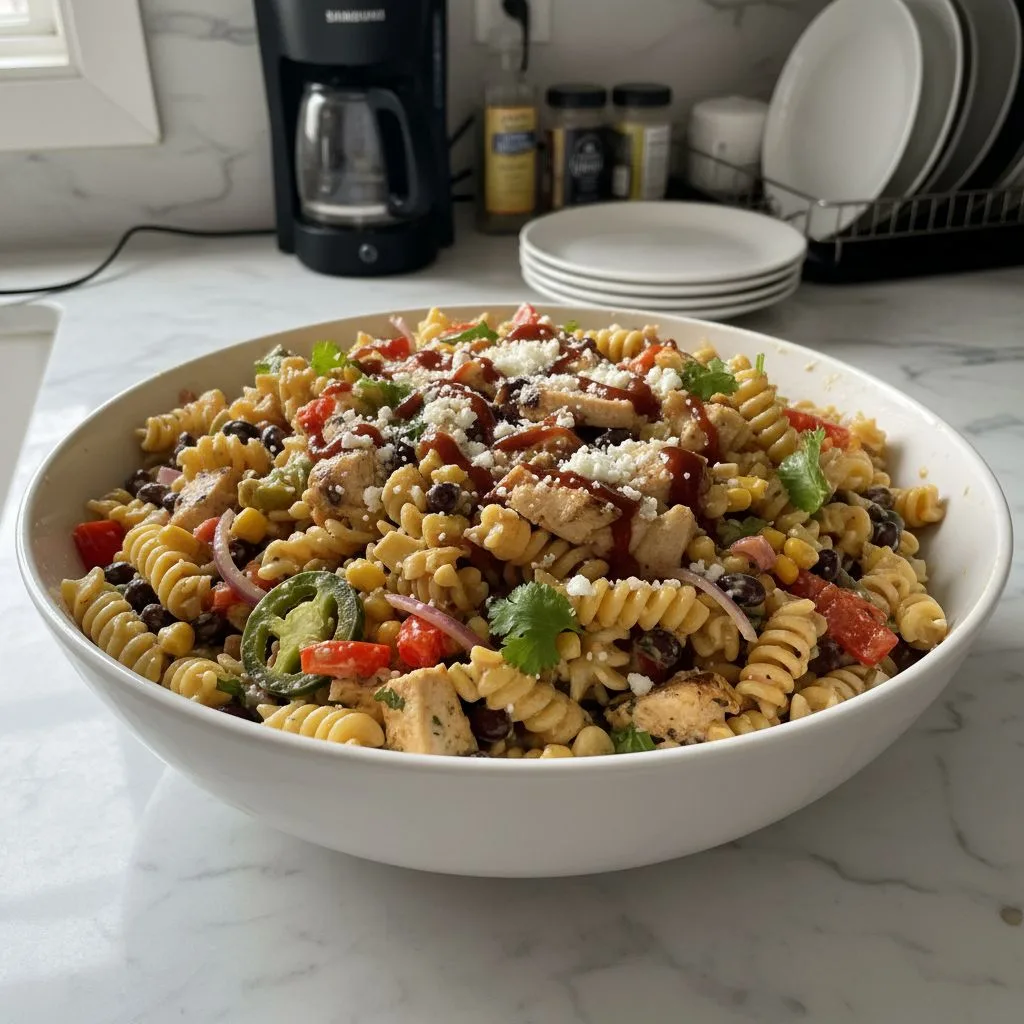 Cowboy Pasta Salad: Tangy, Smoky, and So Easy 4 Recipe image