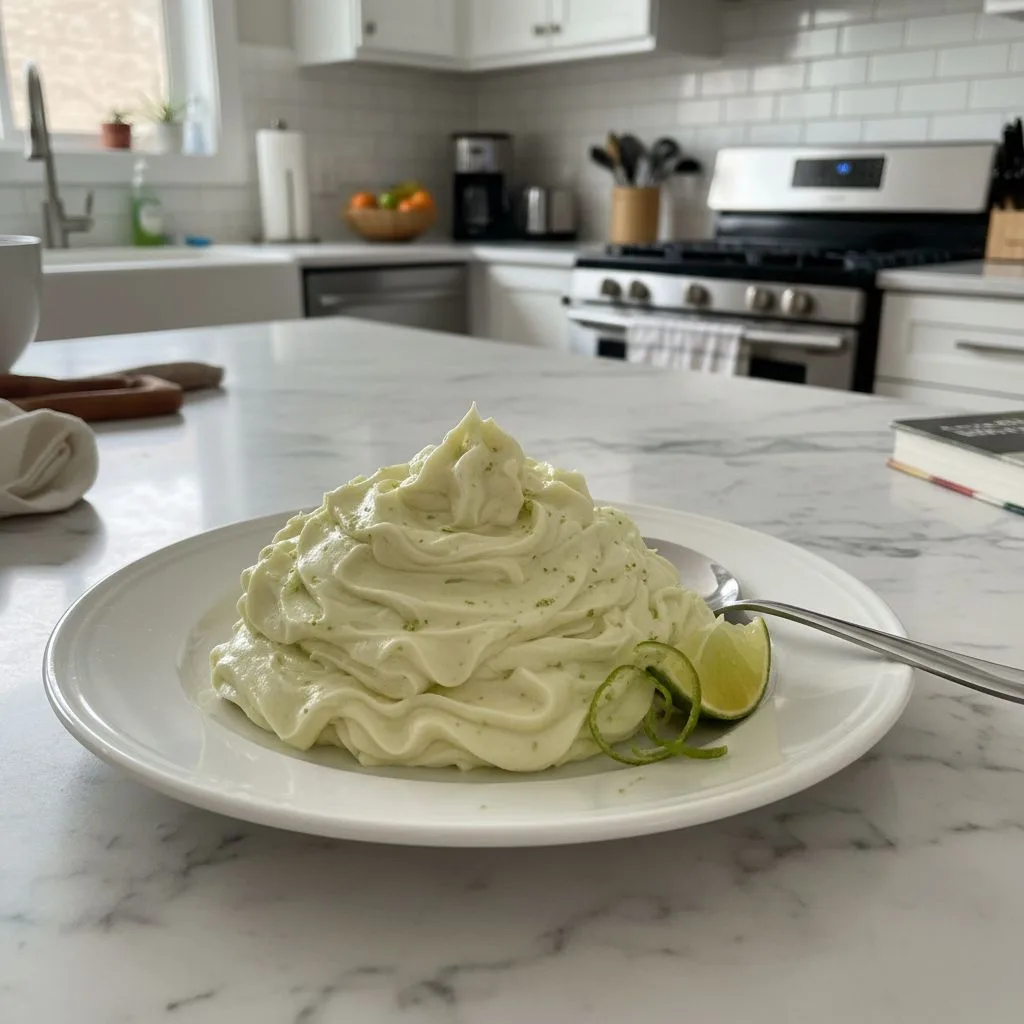 Tangy Creamy Lime Buttercream Frosting Recipe
