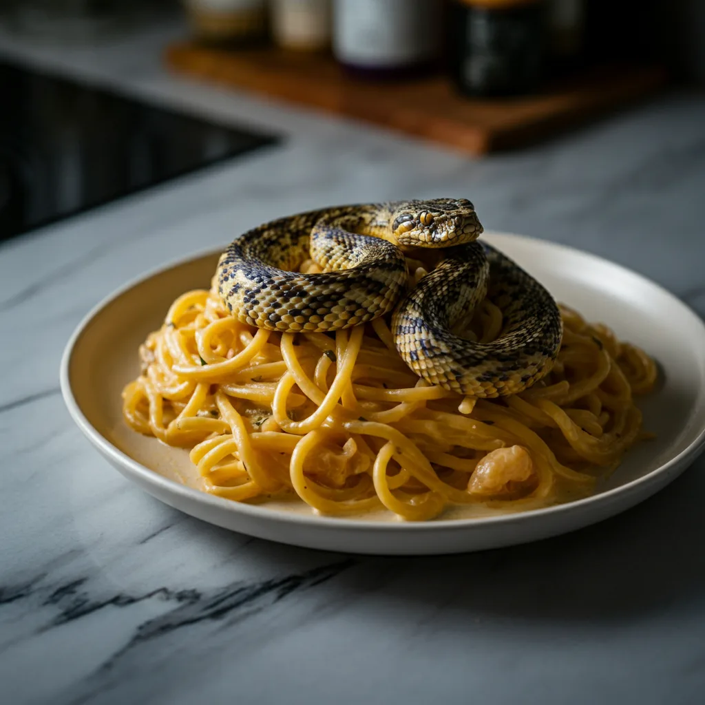 Creamy Rattlesnake Pasta: A Wild & Hearty Dinner 4 Creamy Rattlesnake Pasta Recipe Blog Image 1