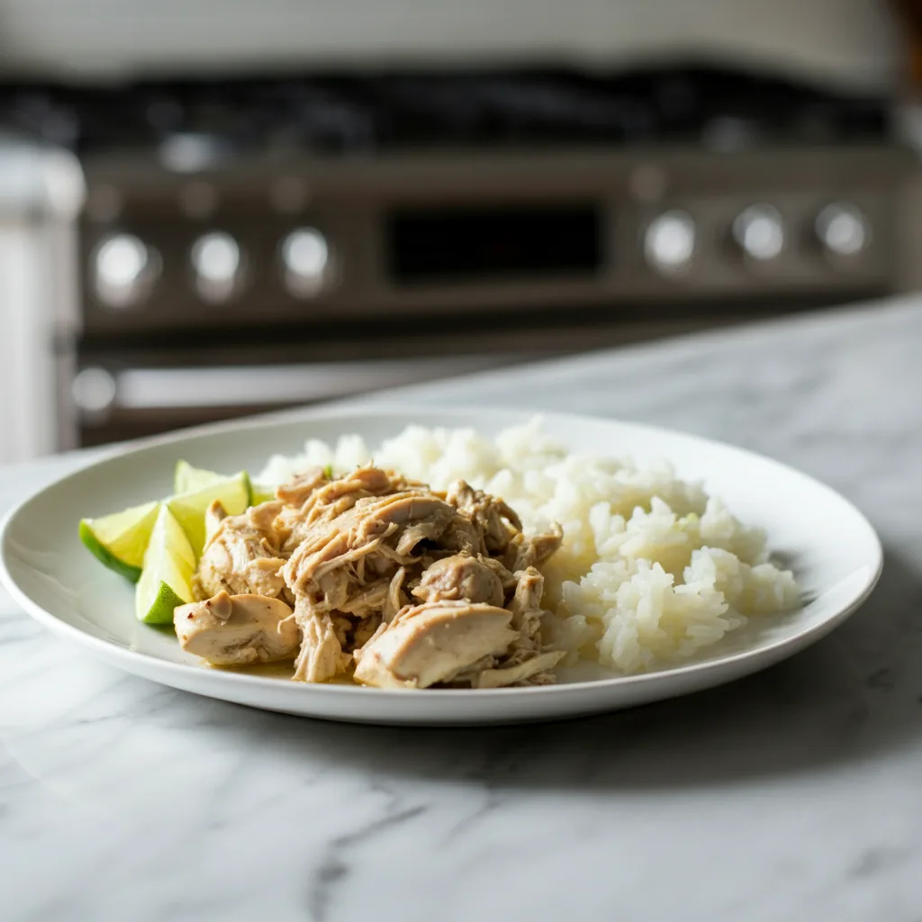 Crockpot Coconut Lime Chicken: Zesty, Creamy & Easy