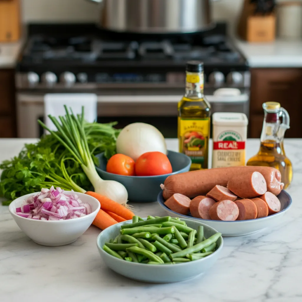 Slow Cooker Kielbasa Green Beans: Easy Weeknight Meal 5 Recipe image