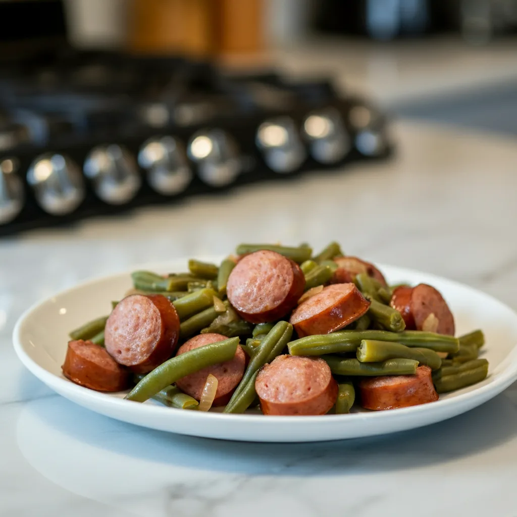 Slow Cooker Kielbasa Green Beans: Easy Weeknight Meal