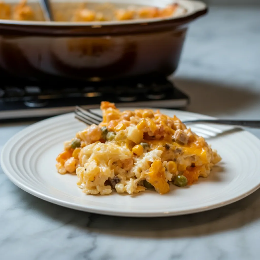 Homestyle Crock Pot Bowtie Casserole: Weeknight Comfort 4 Easy Crock Pot Bowtie Casserole Recipe Blog Image 1