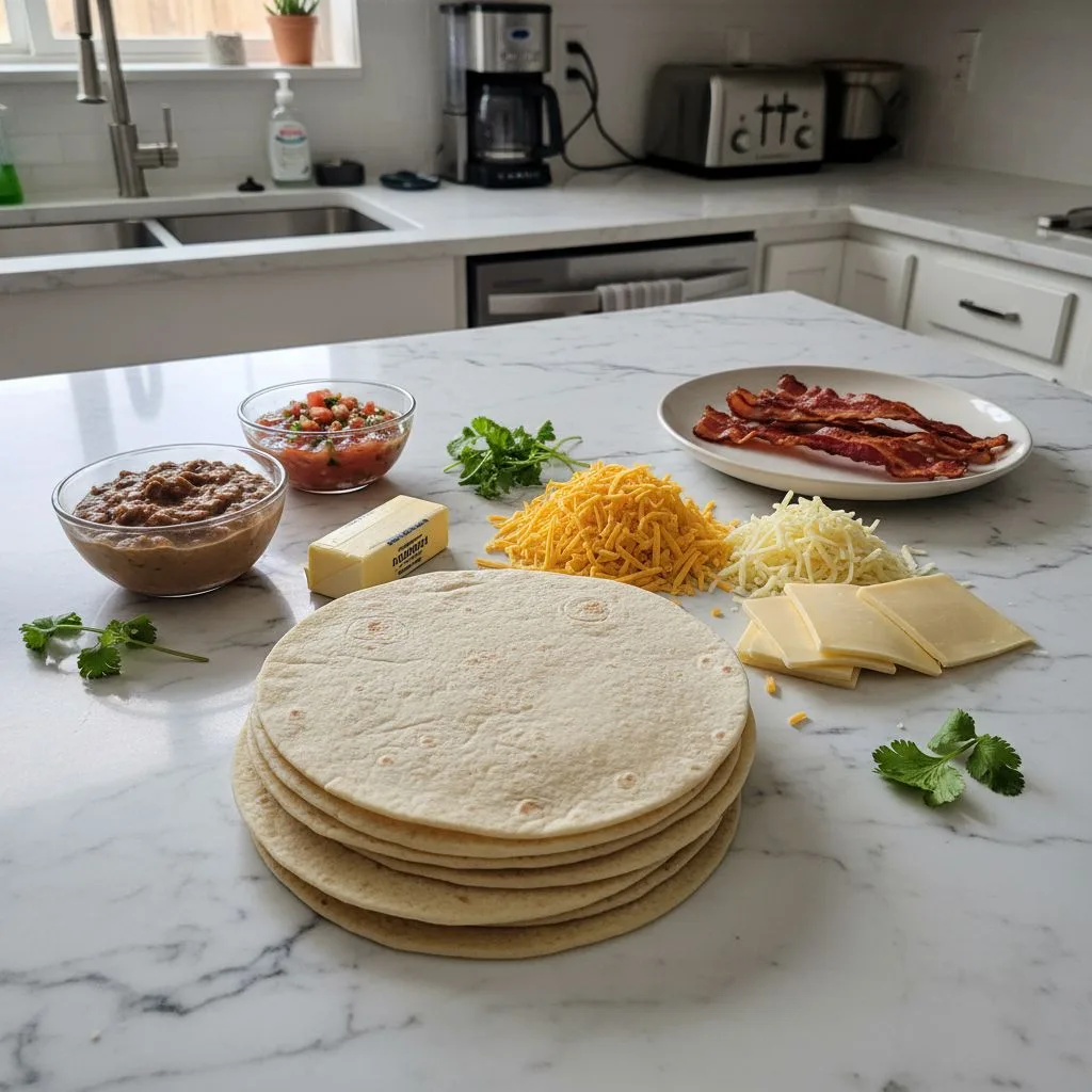 Crispy Grilled Cheese Burrito: A Cheesy Wrap 5 Recipe image