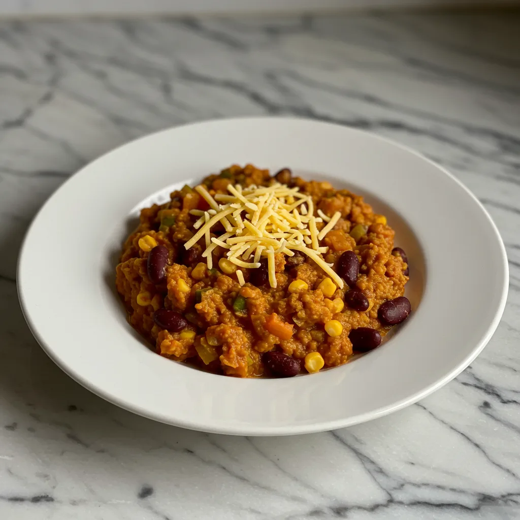 Hearty Vegetarian Pumpkin Chili: A Fall Favorite 5 Recipe image