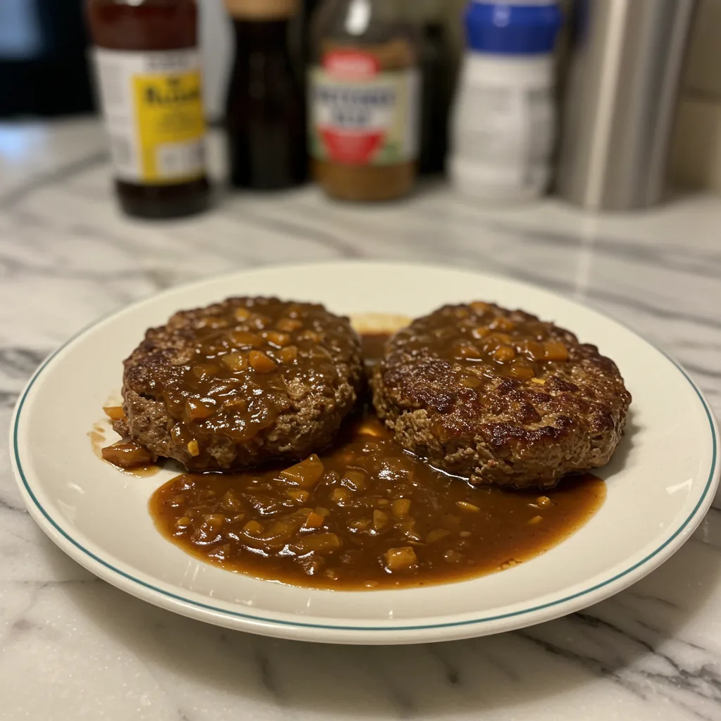 Hearty Midwest Salisbury Steak: A Weeknight Comfort 4 Recipe image