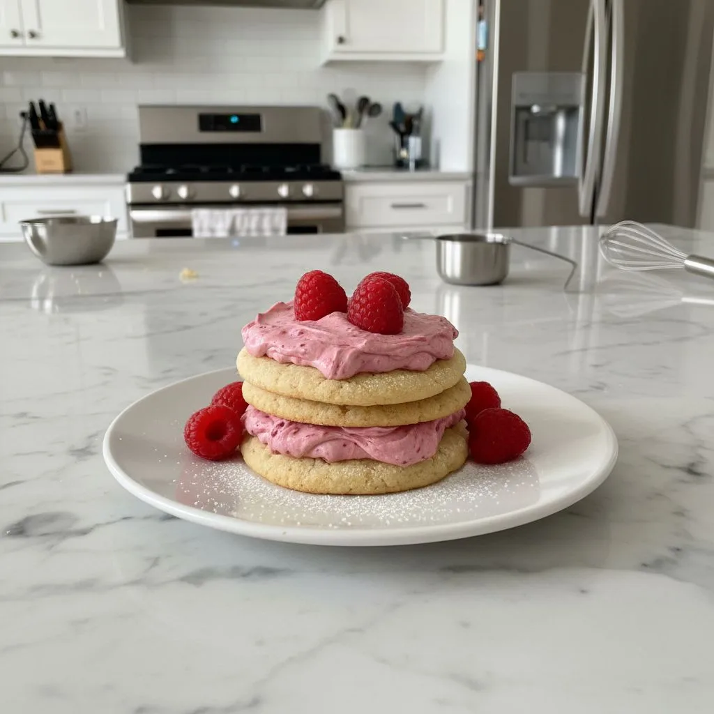 Raspberry Buttercream Frosting Recipe: Bright Berry Cloud 4 Recipe image