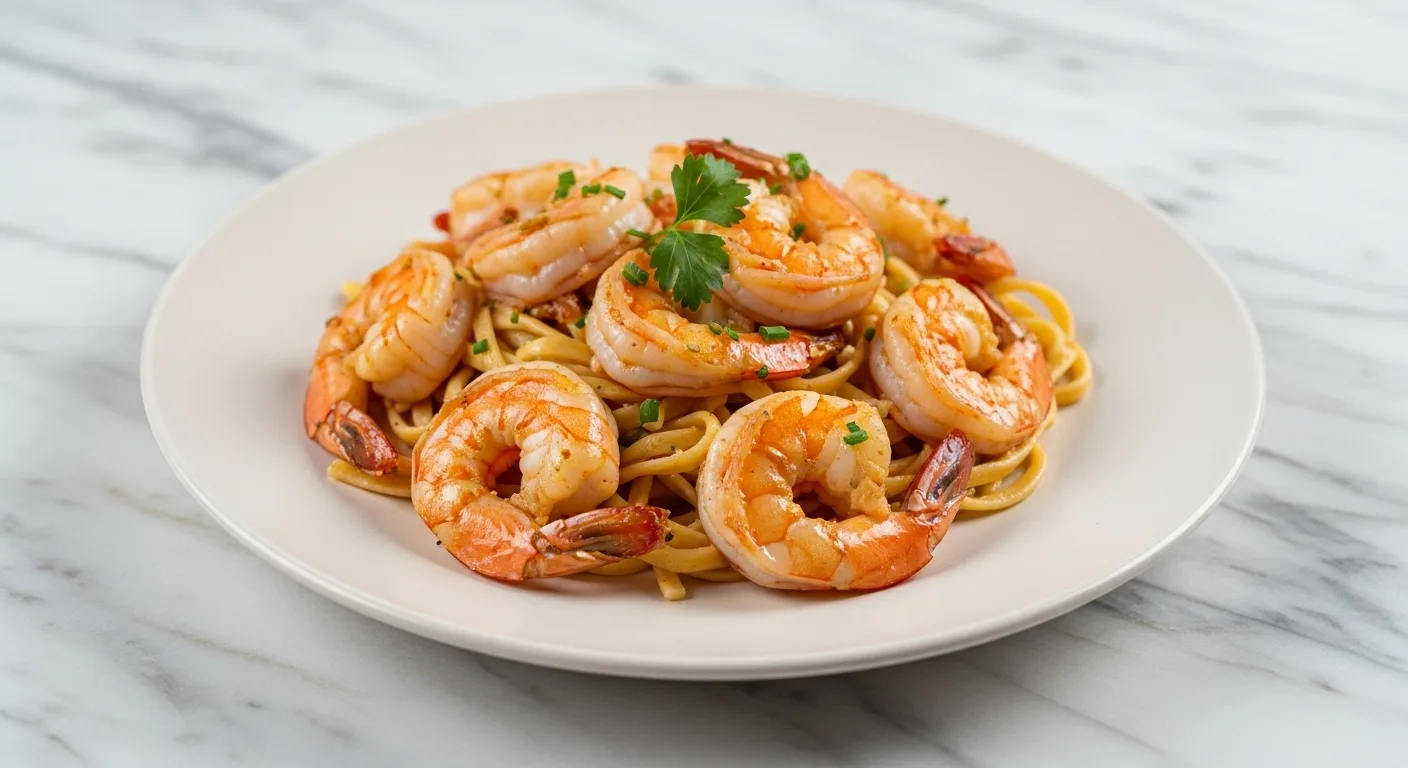 Quick Shrimp Scampi with Pasta: Zesty Garlic Lemon Sauce 5 Recipe image