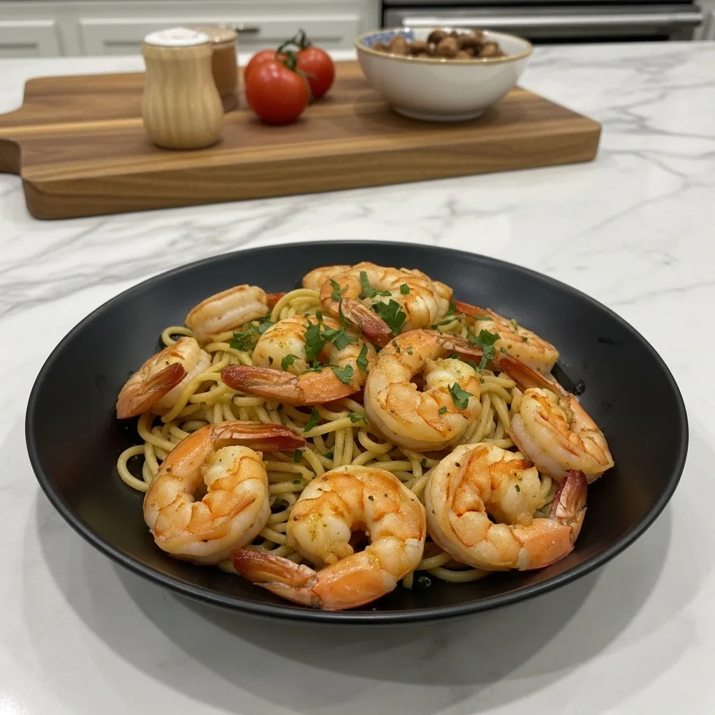 Quick Shrimp Scampi with Pasta: Zesty Garlic Lemon Sauce
