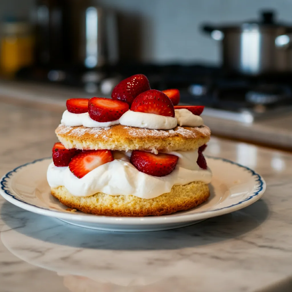 Fluffy Strawberry Shortcake: A Sweet Summer Memory 4 Recipe image