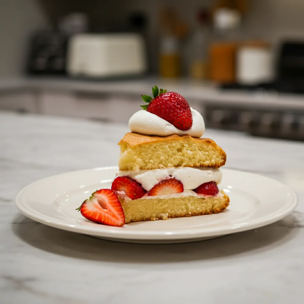 Fluffy Strawberry Shortcake: A Sweet Summer Memory