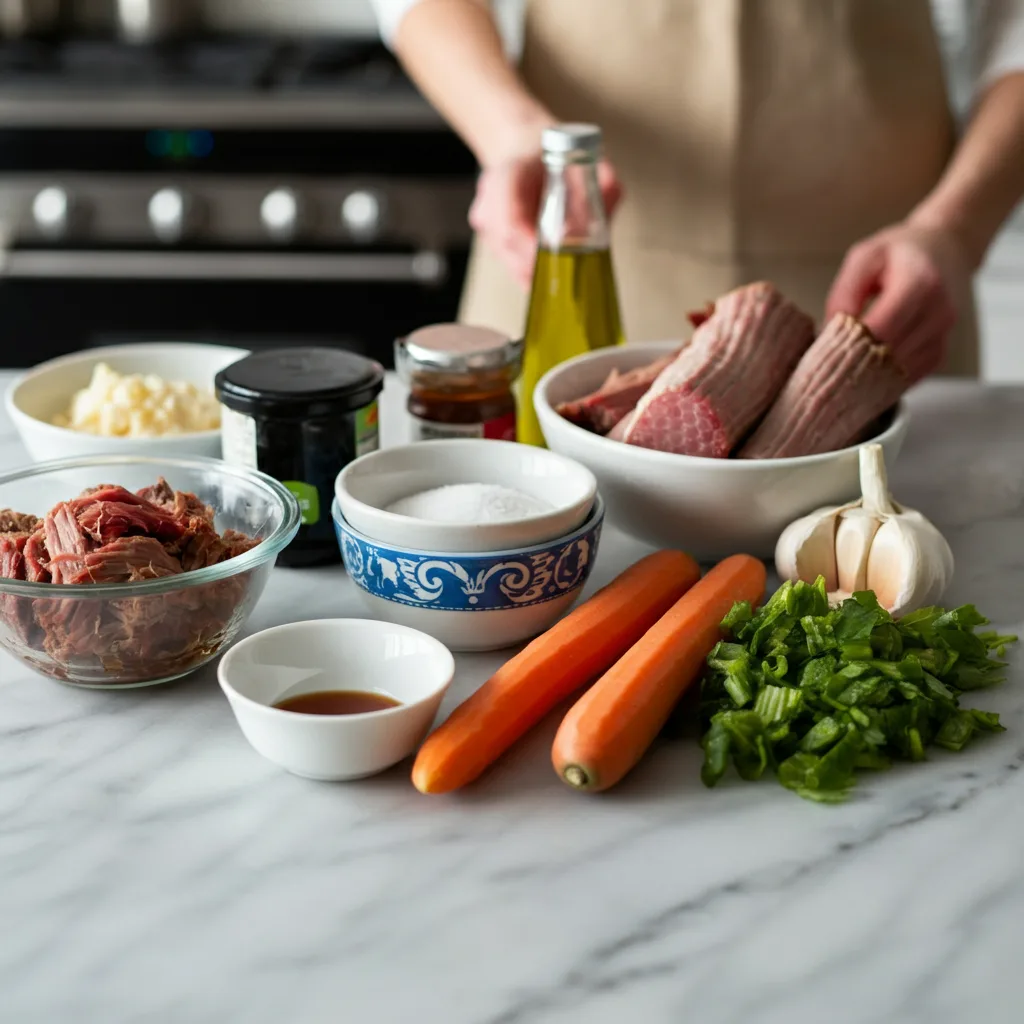 Sweet Savory Caramelized Pulled Beef: A Weekend Treat 5 Recipe image