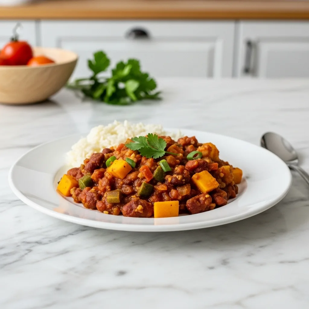 Hearty Vegetarian Pumpkin Chili: A Warming Weeknight Meal