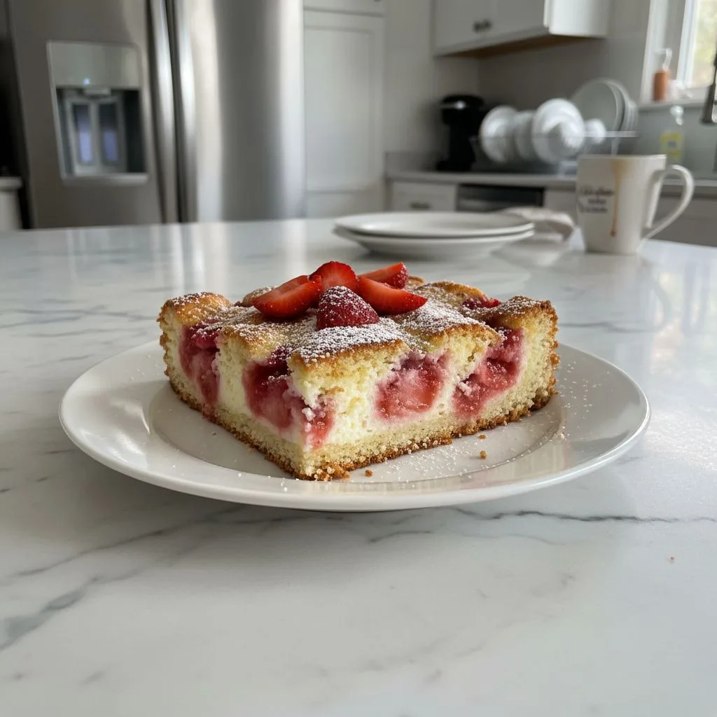 Strawberry Cheesecake Dump Cake Recipe: Easy Sweetness 4 Recipe image