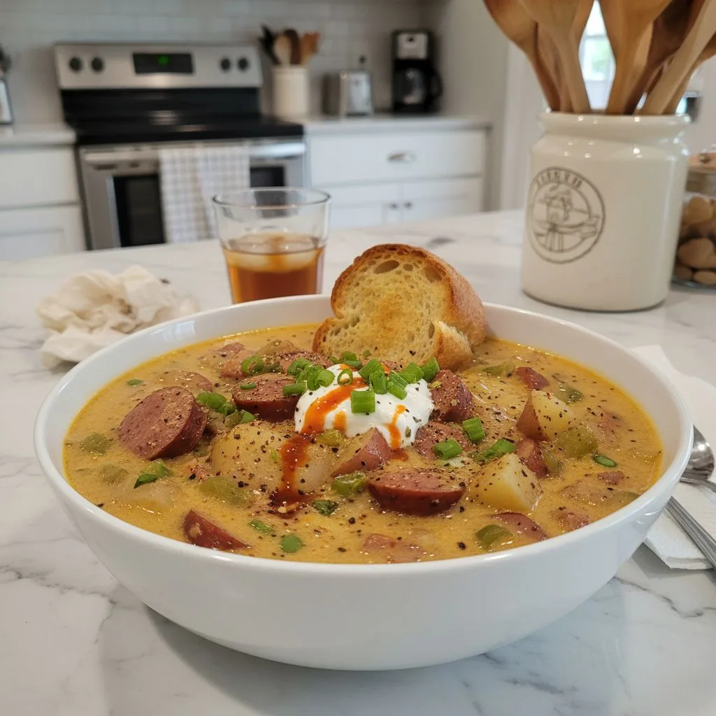 Spicy Cajun Potato Soup: A Hearty Weeknight Bowl
